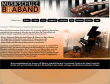 Tablet Screenshot of musikschule-braband.de